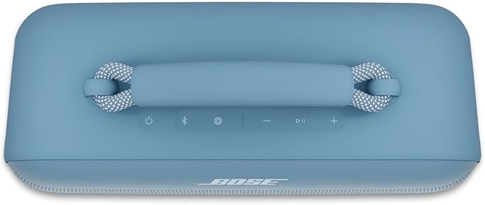 Bose SoundLink Max Bluetooth Speaker - Portable Wireless Party Speaker, IP67 Waterproof, Rope Handle, Up to 20 Hours of Playtime, USB-C, Built-in 3.5mm AUX Input, Blue Dusk - Image 4