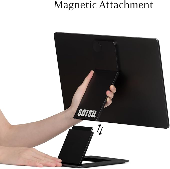 SOTSU FlipAction Pro 16" Gen 2 | 2.5K Portable Monitor | 2560 x 1600 (WQXGA) | 120 Hz | 100% DCI-P3 | 400 Nits | Pivot Rotate | Full Metal CNC | Perfect Match for Mac and Windows (Universe Black) - Image 2
