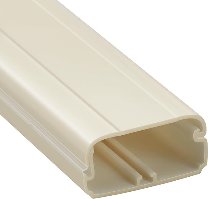 39in TV Cord Hider - Cord Covers for Wall Mounted TV Cable Hider Wall Kit | 1.5"W*0.75"H*13inL*3, Wire Hiders for TV on Wall, Wire Covers for Cords, Cable Concealer Hide Cords, Beige by YCLYC