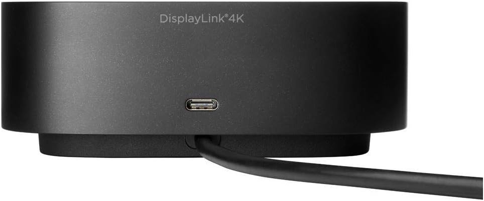 HP USB-C/A Universal Dock G2 - for Notebook - 100 W - USB Type C, Type A - 3 Displays Supported - 6 x Ports - 4 x 3.0 - -C - Network (RJ-45) - HDMI - DisplayPort - Black - Wired - Image 5