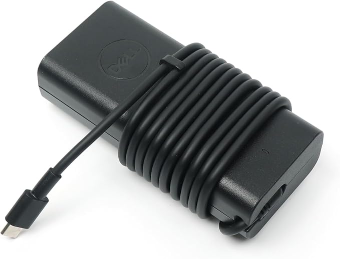 Dell 65W USB-C Laptop Charger,Latitude 5400 5410 5420 5430 5440 5450 Power AC Adapter with Power Cord Cable, Black, HA65NM190 - Image 2