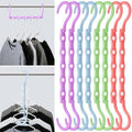 Mr. Pen- Space Saving Hangers, 8 pcs, 360° Rotating Hooks | Magic Cascading Hanger Organizer with 5 Enclosed Slots, Closet Organizers and Storage for Clothes by MrPen