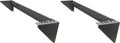 2U Steel Wall Mountable Simple Vertical Network Equipment Rack (Pack of 2) by Mofangtech