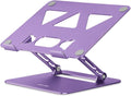 Aoviho Adjustable Laptop Stand for Desk,Portable Laptop Stand Holder and Riser,Foldable Aluminum Notebook Computer Stands for MacBook Air Pro HP Lenovo Dell Samsung Chromebook, 10-15.6 inch, Purple by Aoviho