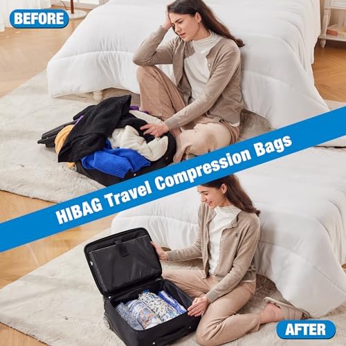 Vacuum Storage Bags, Space Saver Vacuum Seal Storage Bags 20-Pack Sealer Bags for Clothes, Clothing, Bedding, Comforter, Blanket (20C) | Various Size, Airtight Triple Seal, Save 80% Space, Hand Pump, Work with Vacuum, Double Zip, Reusable, Easy to Use - Image 4