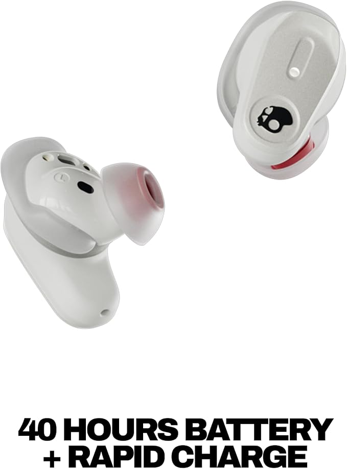 Skullcandy Method 360 ANC Wireless Earbuds with Sound by Bose - Bone | In-Ear Fit, Premium Active Noise Cancellation, 40 Hours Battery, Sweat and Water Resistant, Microphone for iPhone Android - Image 5