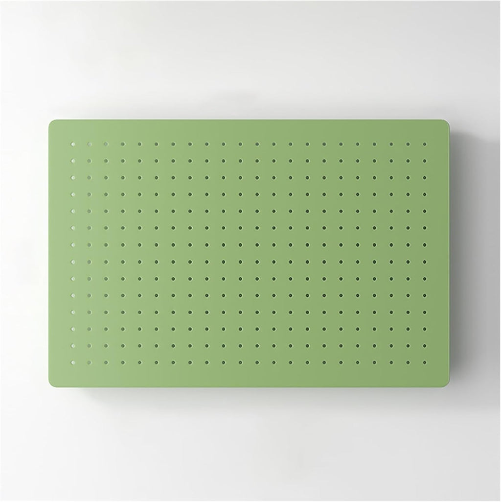 Clamp on Desk Pegboard,Pegboard Combination Kit,Desk Accessories for Office Gaming Home,Desk Organizer Panel,Modular Hanging Organizer Storage Boards (Color : Green, Size : 20x40cm) by BESNUT