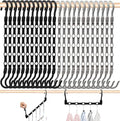 24 Pack Closet Organizers and Storage, Stronger Space Saving Hangers | Clothes Hanger, 5 Holes, Closet Storage, College Dorm Room Essentials for Girls Guys, Magic Home Organization by HAOWWLAISpaceSavingHangers
