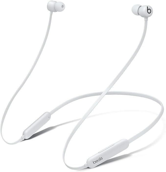 Beats Flex Wireless Earbuds - Apple W1 Headphone Chip, Magnetic Earphones, Class 1 Bluetooth, 12 Hours of Listening Time, Built-in Microphone - Smoke Gray by Beats