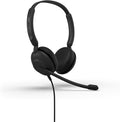 Jabra Evolve 10 Wired USB Headset with Noise-Cancelling Mic, Black | PC and Laptop Use, Easy USB-A Setup, TCO Certified, Inline Call and Volume Controls, Lightweight Design for Online Meetings by Jabra