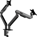AOC Dual Monitor Stand Arm Desk Mount for 17-34 Inch Monitors, AM420G | Support 4.4-19.8 lbs, Mechanical Spring, C-Clamp & Grommet Mount, Height Adjust, Full Motion, VESA 75x75/100x100 by AOC