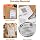 Rongta Fanfold 4x6 Direct Thermal Labels, Perforated Shipping Label Printer Paper for Lable Printers, Clear Printing and Strong Adhesive (White 4x6, 1 Stacks | 100 Labels) (Pack of 2) - Image 6