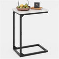 C-Shaped End Table Small Side Tables for Sofa and Bedside by Cuizehua