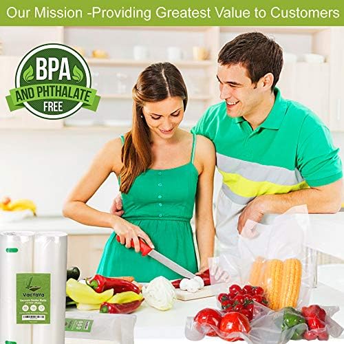 Pint 6"x10"Vacuum Sealer Bags 200ct for Food Storage - Image 2