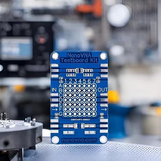 AURSINC NanoVNA Testboard Kit, Test Demo Set Tool Compatible with DIP Quickly Assemble a Simple RF Circuit and Evaluate Performance on NanoVNA H H4 Antenna Analyzer - Image 3