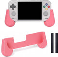 Hand Grip Cover Case for Retroid Pocket Nova, Hard Shell Protector Comfort Protective Case Ergonomic Grip Handle Stand Holder for Retroid Pocket Nova Handheld Game Console，Pink by Generic