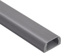 ZhiYo Wire Covers for 2 Cords, Wire Hider on Wall Mounted, 68in Cord Cover Kit, Cable Cover Paintable, Cable Concealer for Extension Cord, Ethernet Cable, Speaker Wire Hider, Grey W0.7in H0.4in by ZhiYo