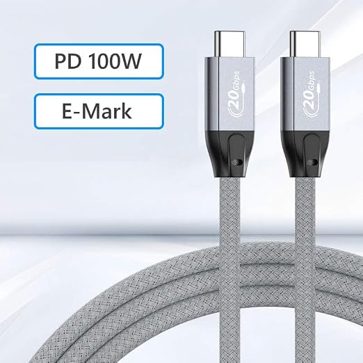 USB C to USB C High Speed Data Transfer Video Monitor Docking Station Cable - Image 6