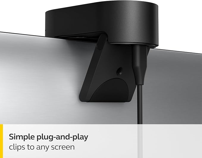 Jabra PanaCast 20 Conferencing Camera - Flexible Plug & Play Personal Video Solution Computer Webcam with AI-Powered 4K Ultra-HD, Intelligent Zoom, and Lighting Optimization - Black - Image 10
