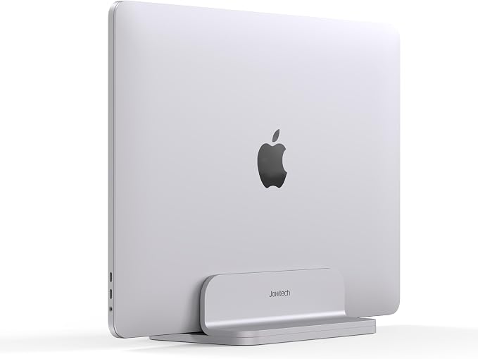 Aluminum Laptop Stand, Sturdy and Adjustable, Compatible with Apple MacBook Pro/Air, Mac Mini, iPad Pro, Silver - Image 6