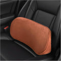 Zpana Car Lumbar Support Pillow, Memory Foam Vehicle Seat Lower Back Support Cushion for Back Pain Relief & Sciatica, Comfortable Auto Driver Seat Pad, Universal for Vehicles (Orange) | Memory Foam Lumbar Support Pillow, Lower Back Pain Relief & Sciati... by Unknown