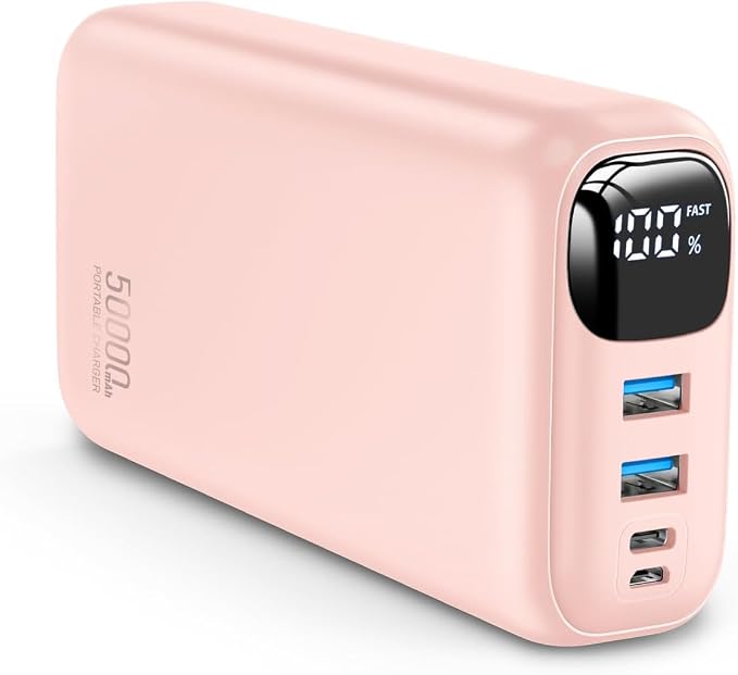 OHOVIV Portable Charger Power Bank 50000mAh,PD 22.5W Battery Pack by OHOVIV