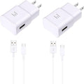 Android Charger Fast Charging, Type C Fast Charger Block with 5FT USB Type C Cable for Galaxy S23/S23 Ultra/S22/S21/S20/S20+/S10/S10+/S10e/S9/S9+/S8/S8Plus/Edge/Active/Note 8/9/10/20-White by Auorld