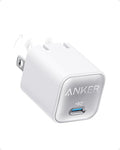 Anker Nano Phone Charger, 30W Portble and Foldable USB C GaN Charger | For iPhone 17/17 Plus/17 Pro Max/16/16 Plus/16 Pro Max/15 Pro Max, Galaxy, iPad, and MagSafe-Compatible Accessories by Unknown