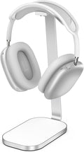 VICHYIE Headphone Stand, Headset Holder for Desk - Silver White by VICHYIE
