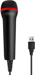 4M 13FT Wired USB Microphone for Rock Band, Guitar Hero, Let's Sing - Compatible with Sony PS2, PS3, PS4, PS5, Nintendo Switch, Wii, Wii U, Microsoft Xbox 360, Xbox One and PC by TPFOON