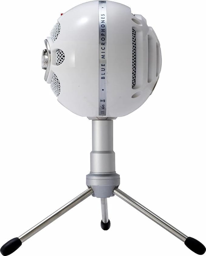 Logitech for Creators Blue Snowball iCE USB Microphone - White (Renewed) - Image 4