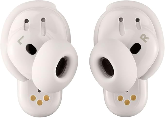 Bose QuietComfort Ultra Earbuds (2nd Gen) - Wireless Noise Cancelling Earbuds with Mic, Immersive Audio, USB-C Charging, Up to 6 Hours Battery, IPX4 Rating, White Smoke - Image 5