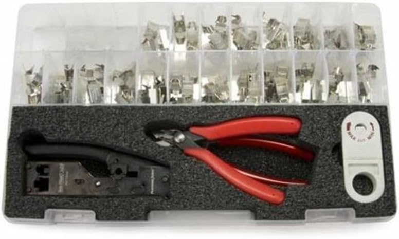 Platinum Tools 90180 26 AWG Termination Kit, Cat6A Rated for Network Installers by Platinum Tools