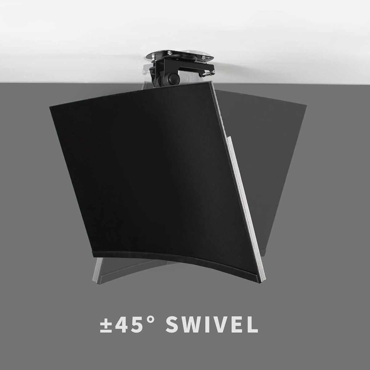 VIVO Black Fold-up Ceiling Mount for 13-27 in Flat Screens, MOUNT-M-FD27 - Image 6