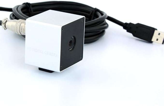 ELP 60degree Autofocus Camera USB with Aluminum enclouse housing for Surveillance Video System(Silver) - Image 3