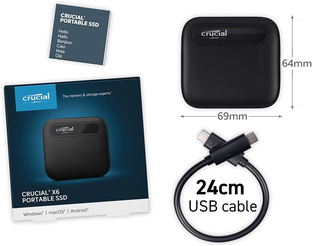 Crucial X6 4 TB Portable Solid State Drive - Internal - Image 6