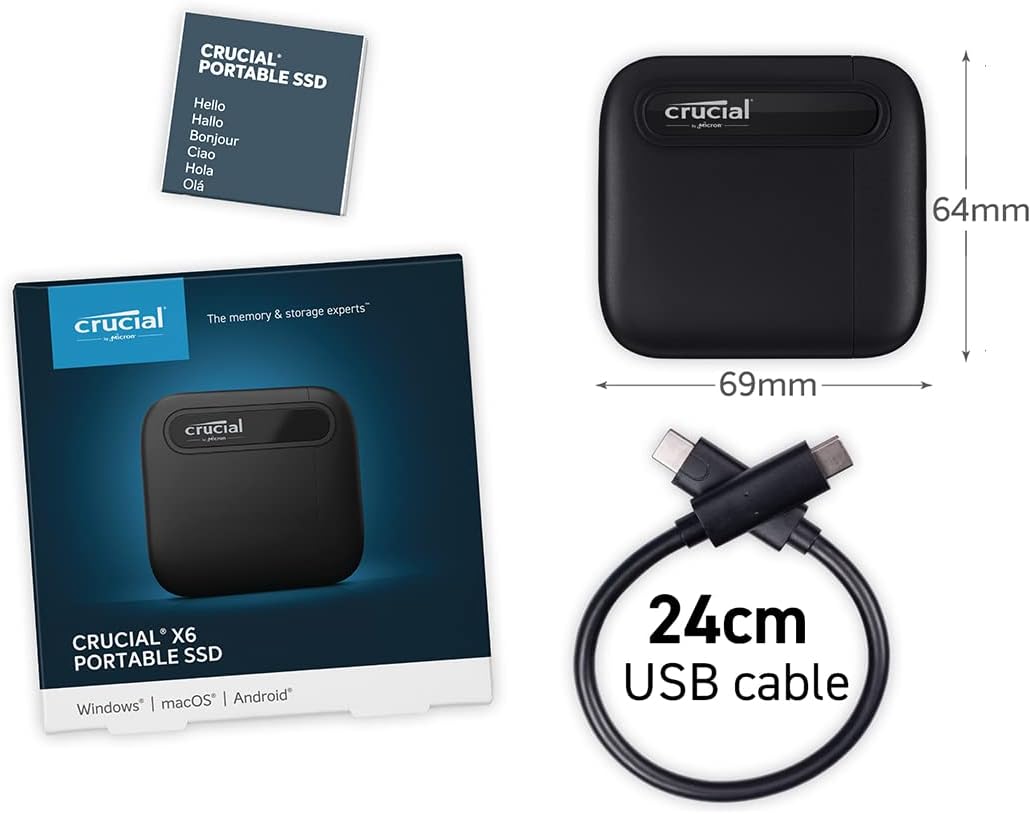 Crucial X6 4 TB Portable Solid State Drive - Internal - Image 6