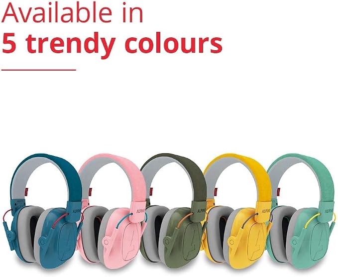 Alpine Muffy Kids Ear Muffs for Kids Ear Protection | 3-16 Years | Autism Sensory Products | 22dB Sound Reduction | Kids Noise Cancelling Ear Muffs | Noise Reduction Headphones for Kids - Image 8