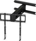 MantelMount- MM340 Above Fireplace Pull Down TV Mount- Televisions 44" to 80" Up to 90 lbs - Safe Auto-Adjusting TV Mounts - Patented Motion Stops, Handles, Balancing Technology - Superior Steel by MantelMount