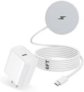 Magnetic iPhone Wireless Charger,6FT Fast Charging Apple Mag Safe Charger | Wireless Charging Pad for iPhone Air/17 Pro Max/16 Pro/16 Plus/15 Pro/14/13/12/11/AirPods 3/Pro 3/2 Phone Mag safe Charge Pad by Kruidvat