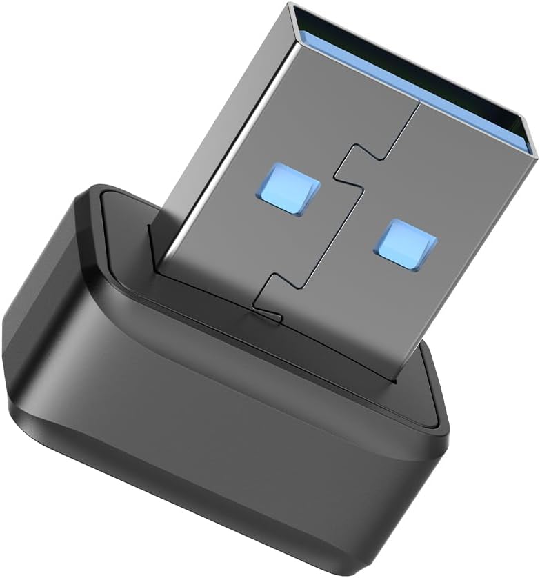 Fingerprint Reader,USB Fingerprint Key Reader Advanced Security Access Window Hello Fingerprint Reader for Windows10/11 Laptops Computer - Image 5