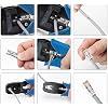 RJ45 Crimp Tool Kit Pass Thru Cat5 Cat5e Cat6 RJ45 Crimping Tool 1 Wire Punch Down Cutter and 1 Network Cable Tester RJ45 Crimp Tool Kit ethernet Crimping set - Image 7