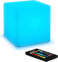 4-inch LED Cube Light, Dimmable Kids Night Light Mood Lamp w/Remote by Mr.Go