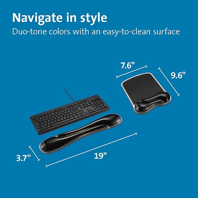 Kensington Duo Gel Combo Black - Black Medium - Image 2
