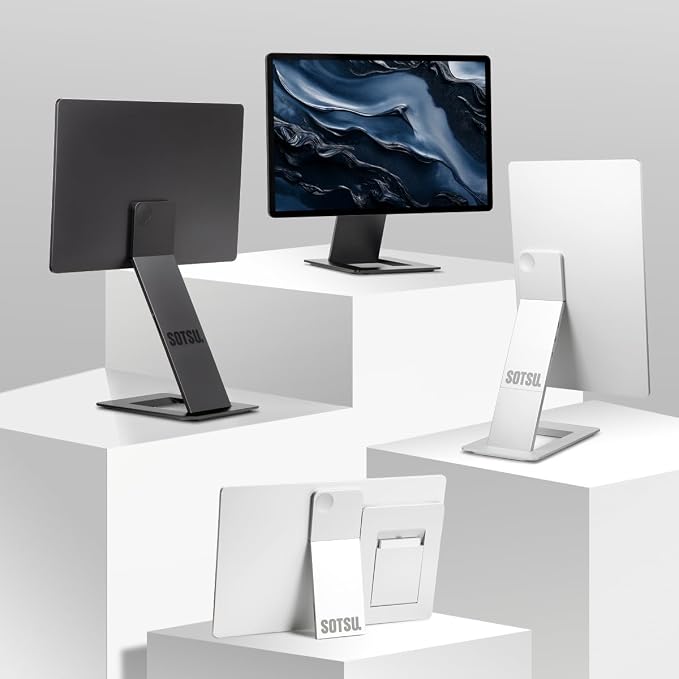 SOTSU FlipAction Elite 16" | 4K Portable Monitor | 3840 x 2400 (UHD+) | 60 Hz | 100% DCI-P3 | 450 Nits | Pivot Rotate | Full Metal CNC | Perfect Match for Mac and Windows (Silver) | 3840x2400 UHD+ | 60Hz | 100% DCI-P3 | 450 Nits | Pivot Rotate | Full M... - Image 8