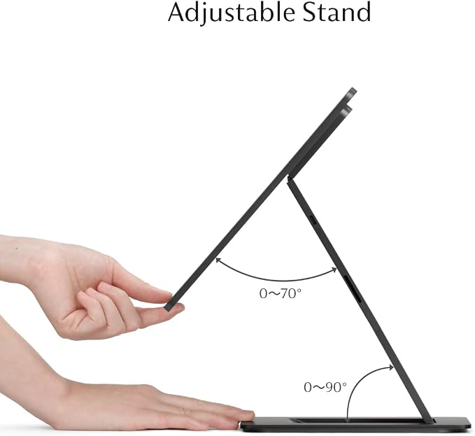 SOTSU FlipAction Pro 16" Gen 2 | 2.5K Portable Monitor | 2560 x 1600 (WQXGA) | 120 Hz | 100% DCI-P3 | 400 Nits | Pivot Rotate | Full Metal CNC | Perfect Match for Mac and Windows (Universe Black) - Image 4