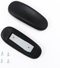 Office Chair Arm Replacement,Gaming Chair Replacement Armrest Arm Pads Universal 4" Mounting Hole Parts(Set of 2) Black by DDLUZQual