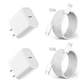 iPhone 16 15 Charger Fast Charging,6FT Type C to USB C Cable Cord,20W USB C | Charging Block for Apple iPhone 17/16/16 Plus/iPhone 15 Plus/15Pro Max,iPad Pro 12.9/11 inch/Air/Mini,Wall Plug Power Adapter by TrimDish