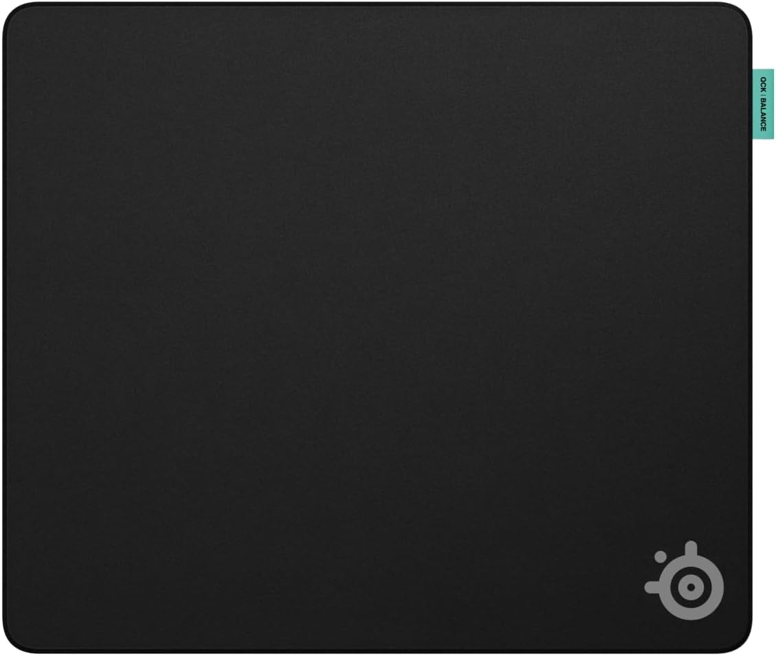 SteelSeries QcK L Performance Balance Gaming Mousepad - Black by SteelSeries