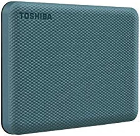 Toshiba Canvio Advance 2TB Portable External Hard Drive USB 3.0, Green - HDTCA20XG3AA by TOSHIBA